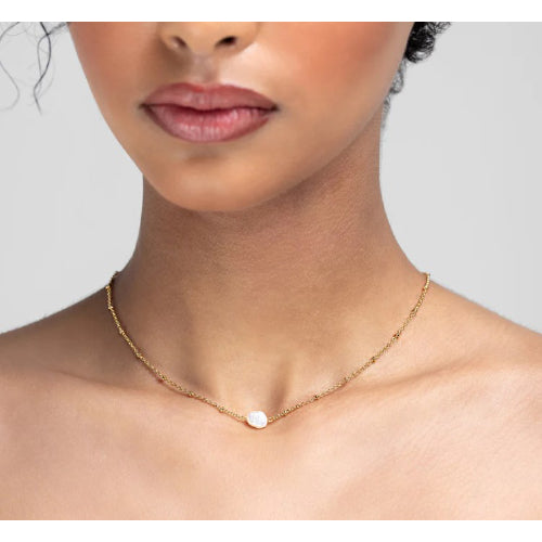 Mary Silver Necklace
