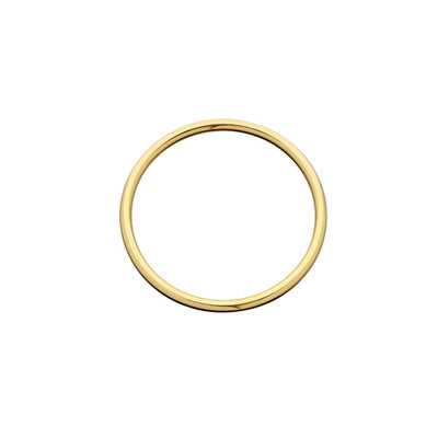 Gold plated 60mm golf bangle