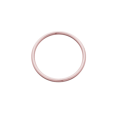 Rose Gold plated Golf Bangle 40mm