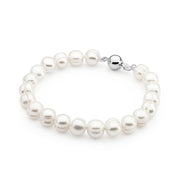 8-9mm white pearl bracelet