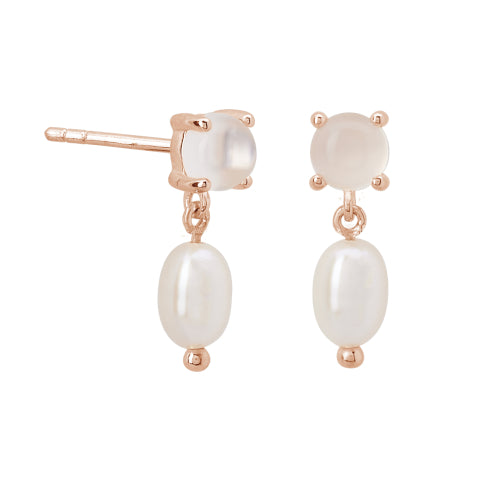 Pearl earrings