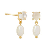 Pearl earrings