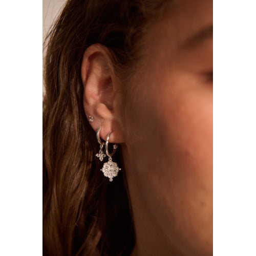 Loved Always Hoop Earring