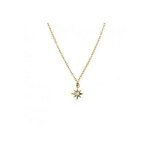 Sterling silver gold plated necklace
