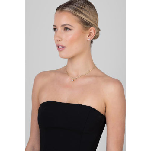 Tabitha gold necklace