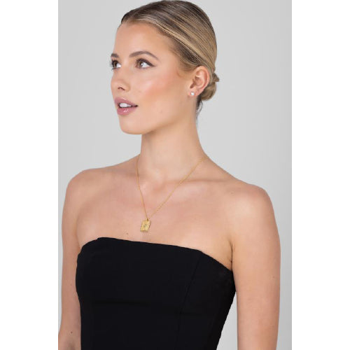 Raye gold necklace