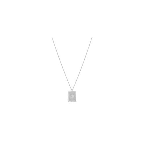 Raye silver necklace