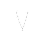 Penny Silver Locket Necklace