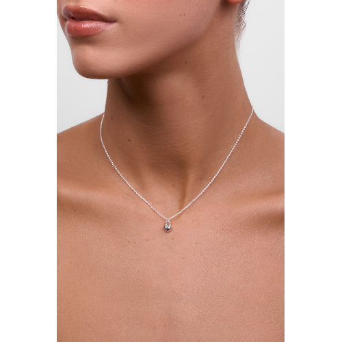 Winnie Silver Heart Necklace