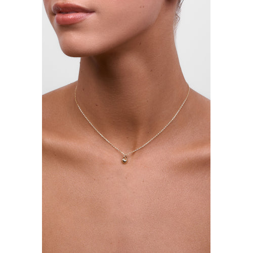 Hayley Silver Pearl Necklace