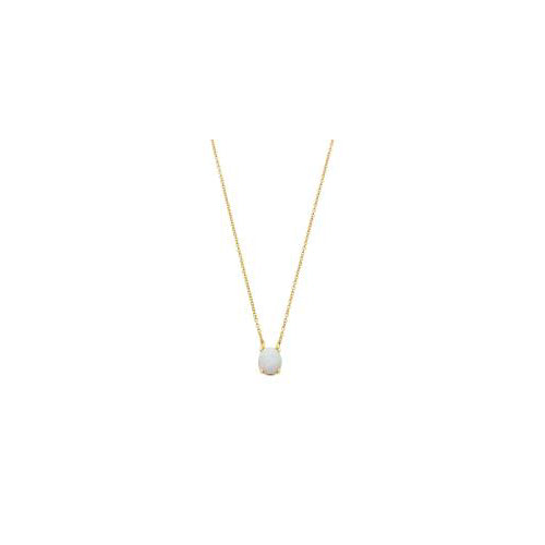 Emery Gold Opal Necklace