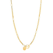 Sterling silver gold plated necklace