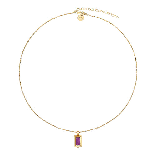 Amethyst necklace by Najo