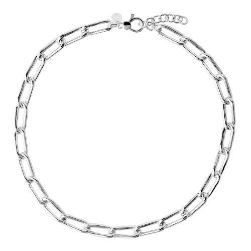 Eternita Silver Necklace (47cm + ext)