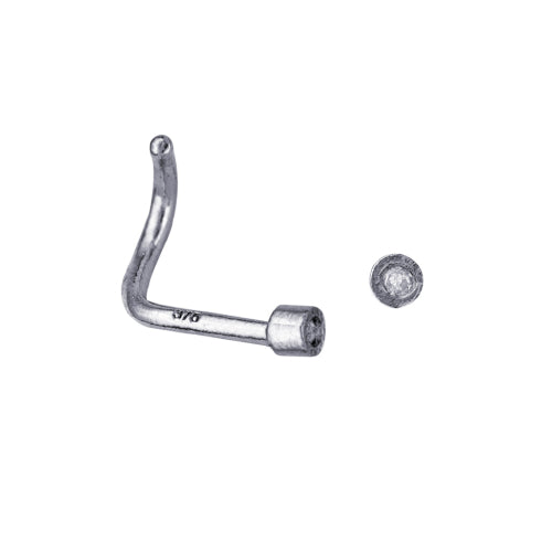 9ct Diamond Nose Stud
