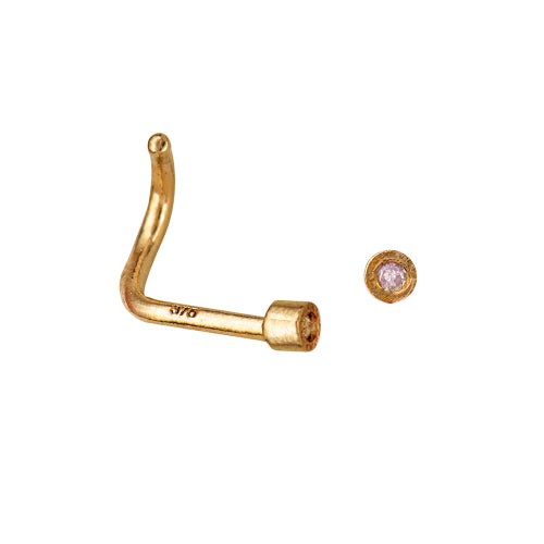 9ct Diamond Nose Stud