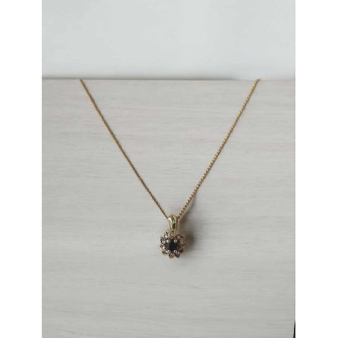 Sapphire & Diamond pendant