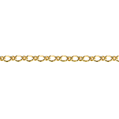 9ct Oval Figaro Anklet