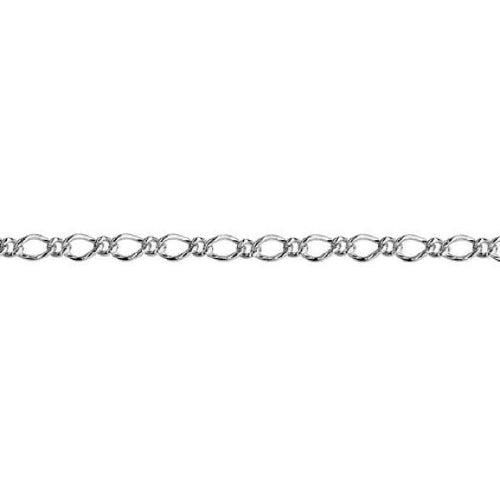 Oval figaro bracelet 21cm