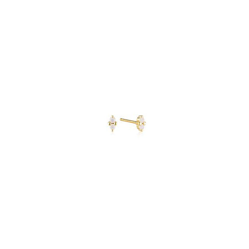 Twin gem earrings