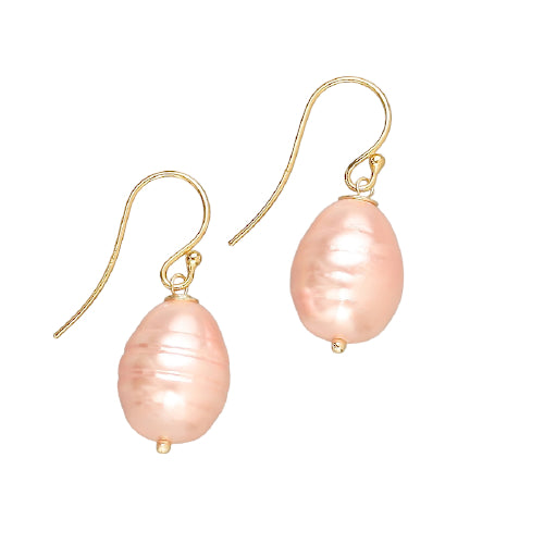Blush Pearl Drop Earring