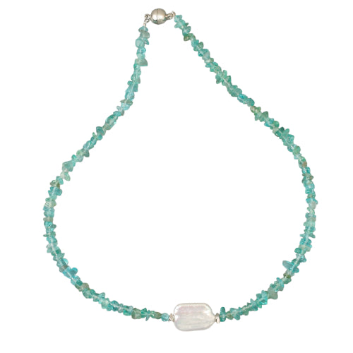 Crystal & Fresh Water Pearl Necklace
