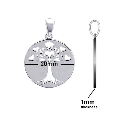 Round Tree of Life Pendant