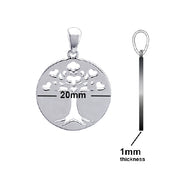 Round Tree of Life Pendant