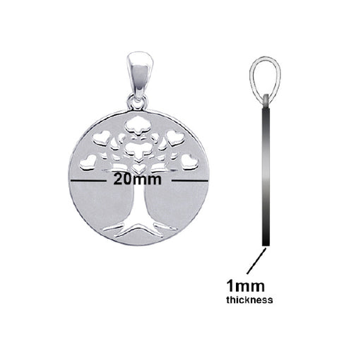 Round Tree of Life Pendant