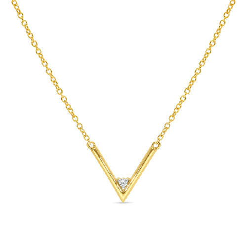 9ct gold Diamond necklace