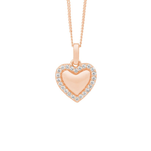 Heart Pendant And Chain