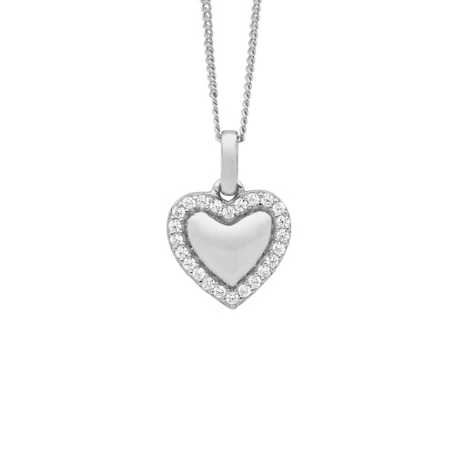 Heart Pendant And Chain