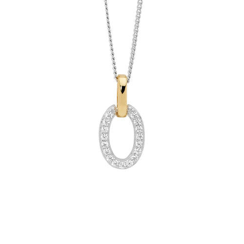 Open Pendant And Chain