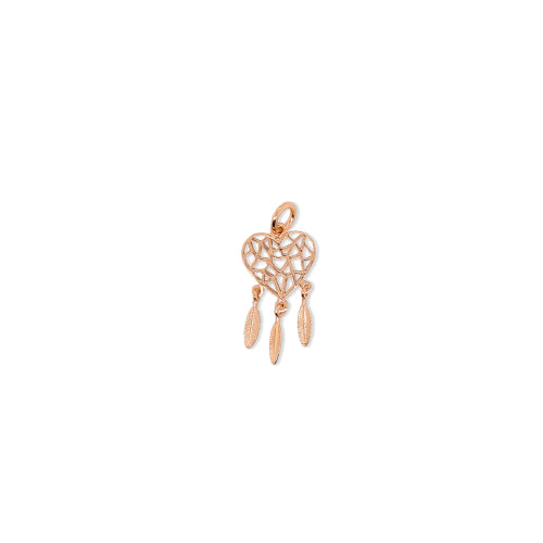 Sterling silver dreamcatcher pendant