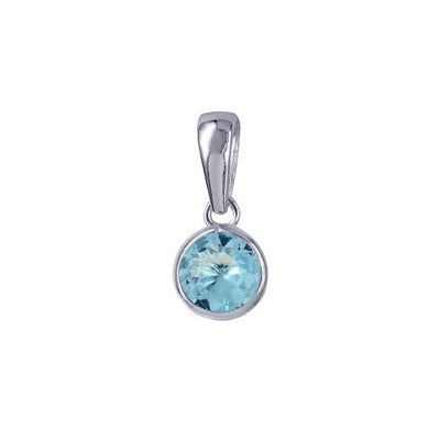 Sterling silver Birthstone pendant