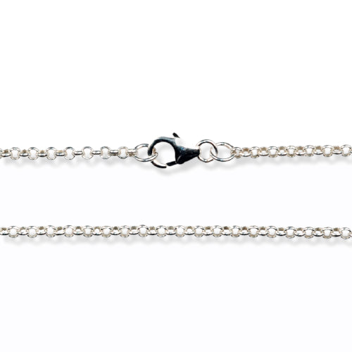 Sterling silver belcher chain