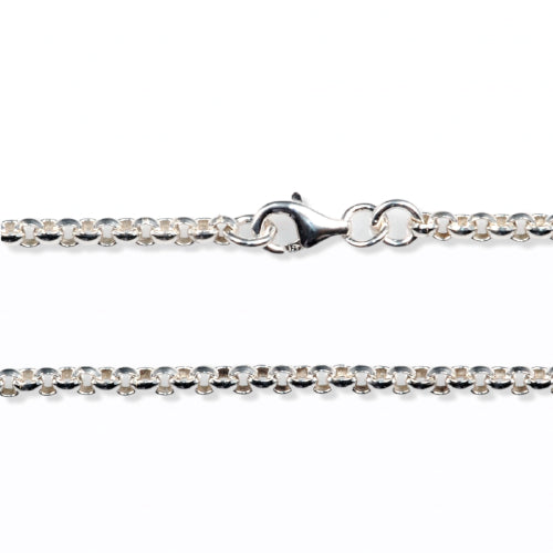 Sterling silver belcher chain