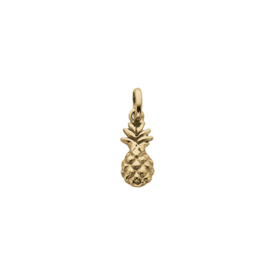 Pineapple gold charm
