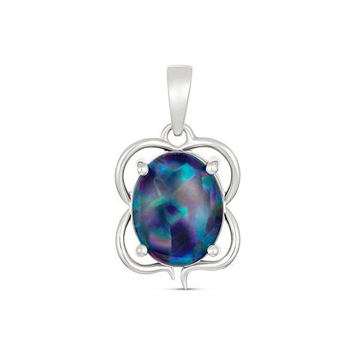 Sterling Silver Opal Pendant