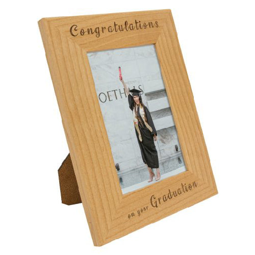 5X7 Timber engraved photo frame