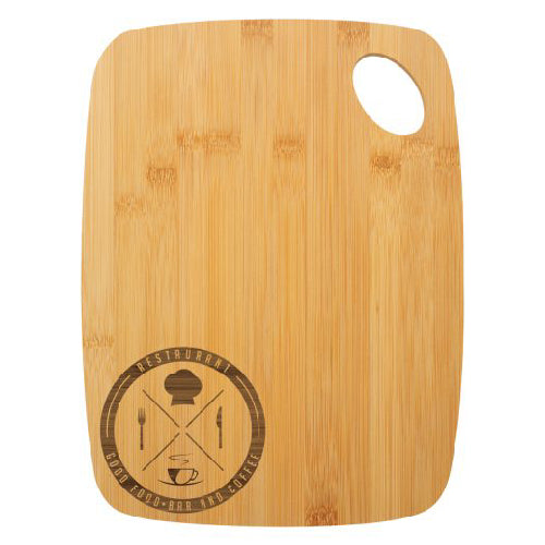 Engraved bamboo board