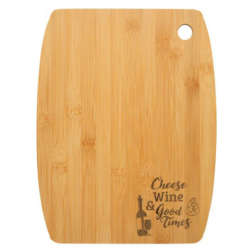 Engraved bamboo board