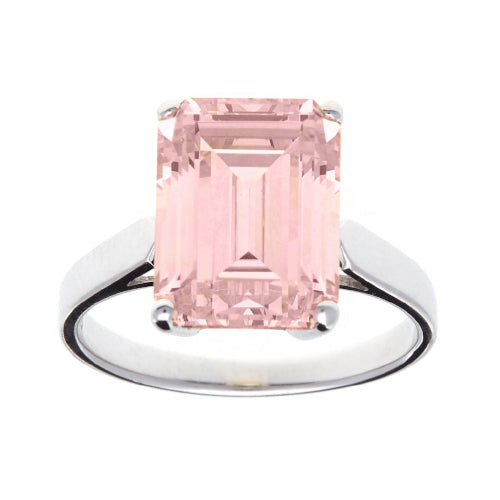Sterling silver CZ ring