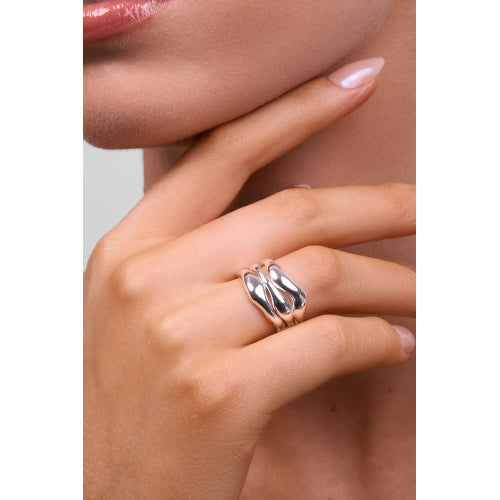 Louella silver ring