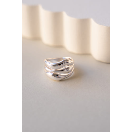 Louella silver ring