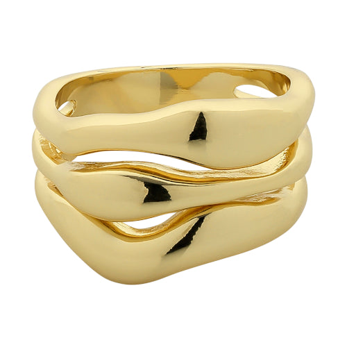 Louella gold ring