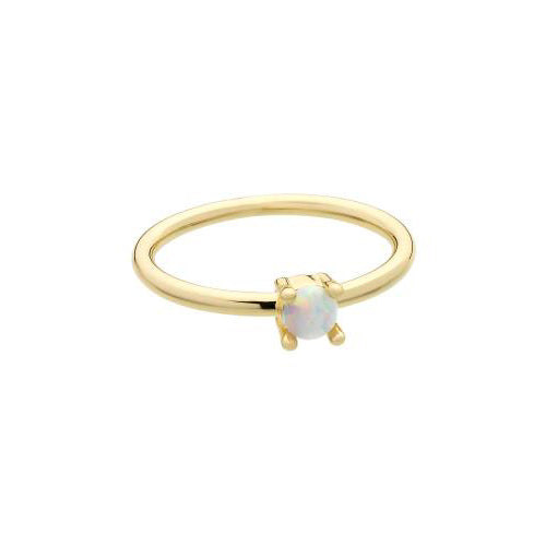 Emery Gold Opal Ring