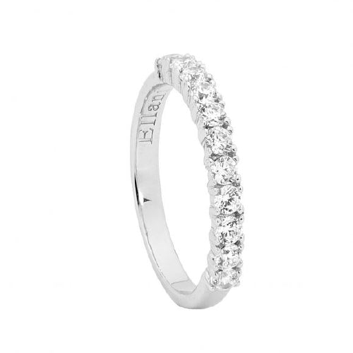 Sterling silver CZ ring