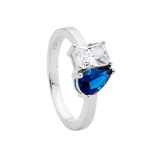 Silver dress ring