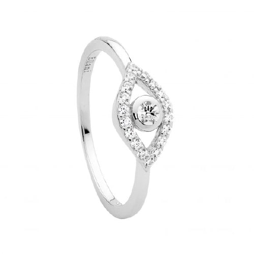 Evil eye ring